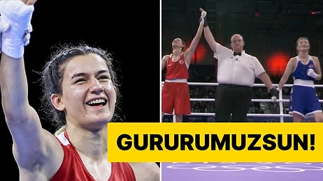 Milli Boksör Hatice Akbaş Rakibini Mağlup Ederek Yarı Finale Yükseldi!