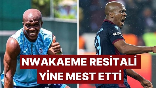 Nwakaeme Yirmi Dakika Oynadı, Trabzonspor Taraftarı Bir Kez Daha Mest Oldu