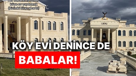 Malatya’da Yaptırdığı Köy Evini Abartan Baba Gözleri Kamaştırdı