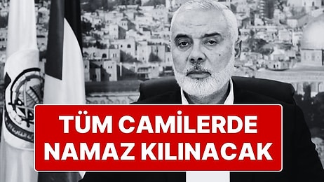 Hamas Lideri İsmail Heniyye İçin Tüm Camilerde Cenaze Namazı Kılınacak