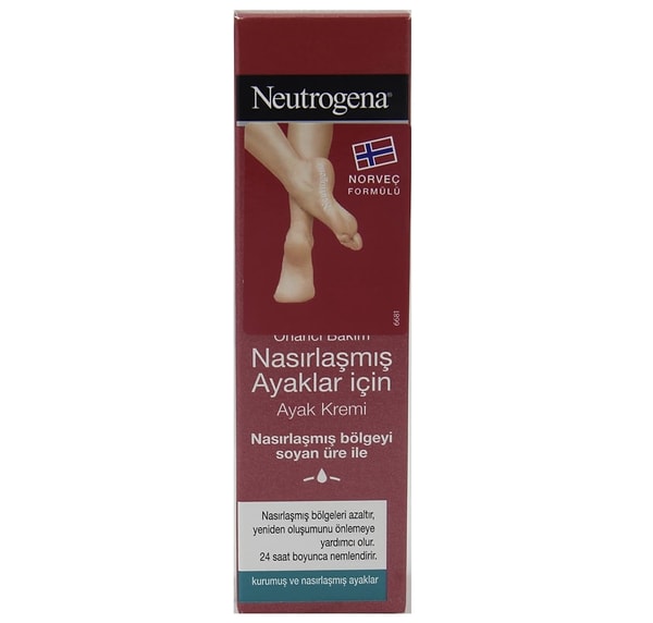 12. Neutrogena Norveç Formülü Nasırlaşmış Ayaklar İçin Ayak Kremi (50 ml)