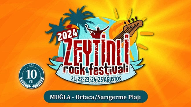 Türk Rock Müziğinin Geçit Töreni Zeytinli Rock Festivali 10. Yılında!