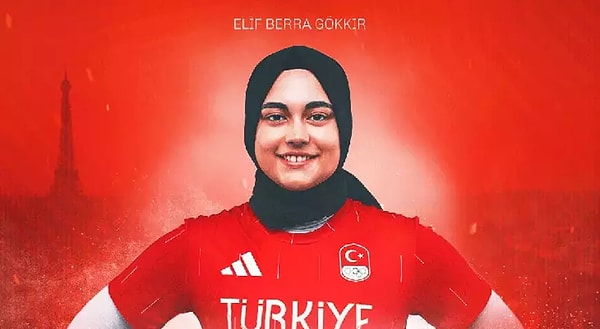 "Aşırı yanaklı bir sporcumuz" yorumları yapılan Elif Berra Gökkır için "Yanaklarına sağlık" da denildi.