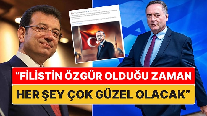 Ekrem İmamoğlu'ndan İsrailli Bakan Katz'a Yanıt: "Filistin Özgür Olduğu Zaman Her Şey Çok Güzel Olacak"