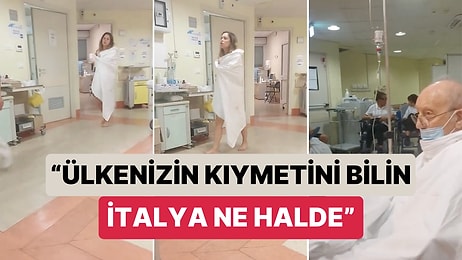 İtalya'da Acil Serviste Tedavi Olan Bir Türk "Ülkemizin Kıymetini Bilin" Diyerek Yaşadıklarını Paylaştı