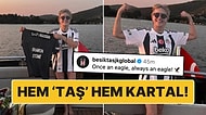 Hem 'Taş' Hem de Kartal: Bodrum Ziyaretiyle Fırtınalar Estiren Sharon Stone Beşiktaş Taraftarını Mest Etti!
