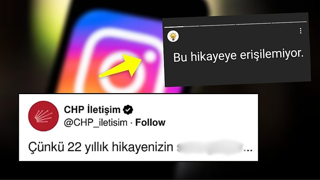 CHP'den AKP'nin Erişilemeyen Instagram Hikayesine '22 Yıl' Göndermesi