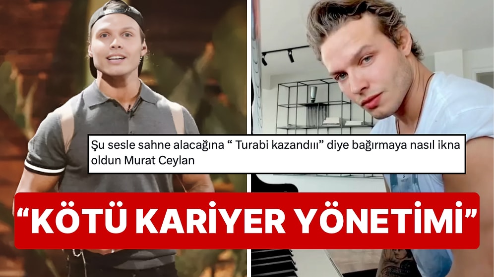 Sunucu Murat Ceylan'ın Şarkı Söylediği Anlar Kötü Kariyer Yönetimine Yorulunca Goygoycular Hızını Alamadı