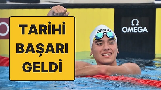 Türkiye’nin Olimpiyat Tarihinde Bir İlk: Kuzey Tunçelli Yüzme Finaline Yükseldi