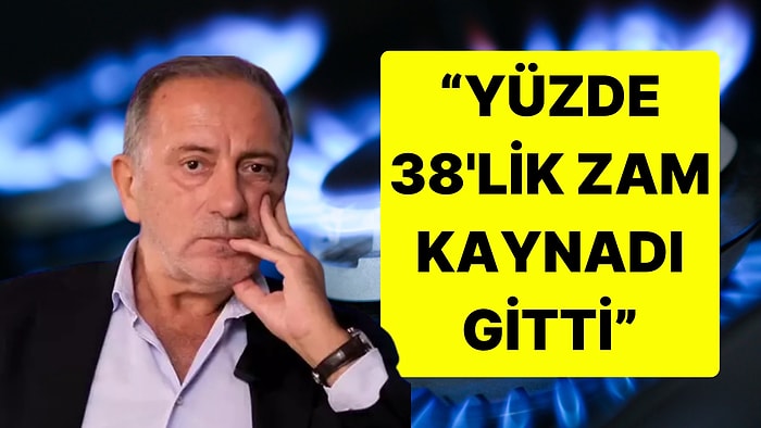 Fatih Altaylı'dan Sıcak Gündemde 'Kaynayan' Doğal Gaz Zammına Tepki