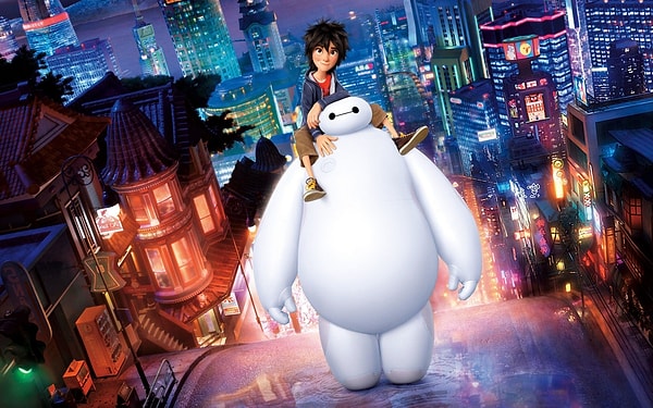 9. Hiro ve Baymax - 6 Süper Kahraman