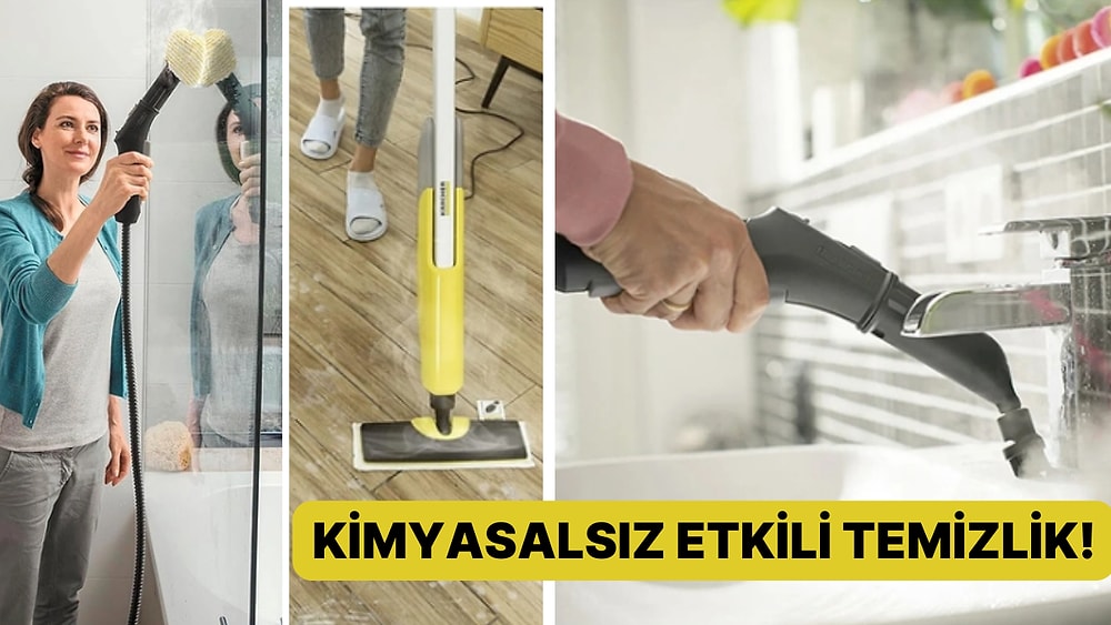 Buharlı Temizlik Makineleriyle Ünlenmiş Karcher'ın En Çok Satan ve Tavsiye Edilen Modelleri