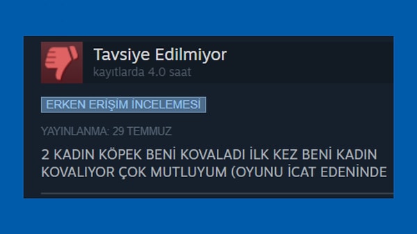 Heyecandan pek anlatamamış gibi, şimdi kadınlar aslında köpek miymiş?