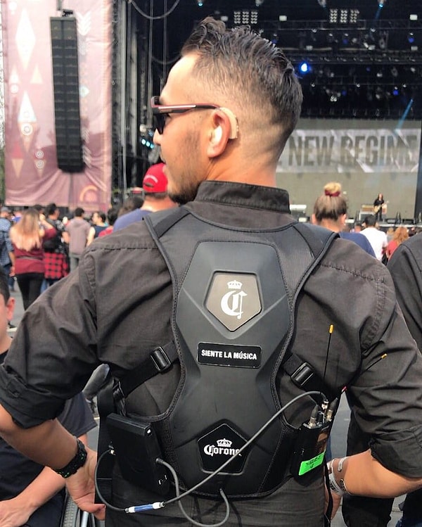 Additionally, Coldplay concerts feature special vests for hearing-impaired individuals.