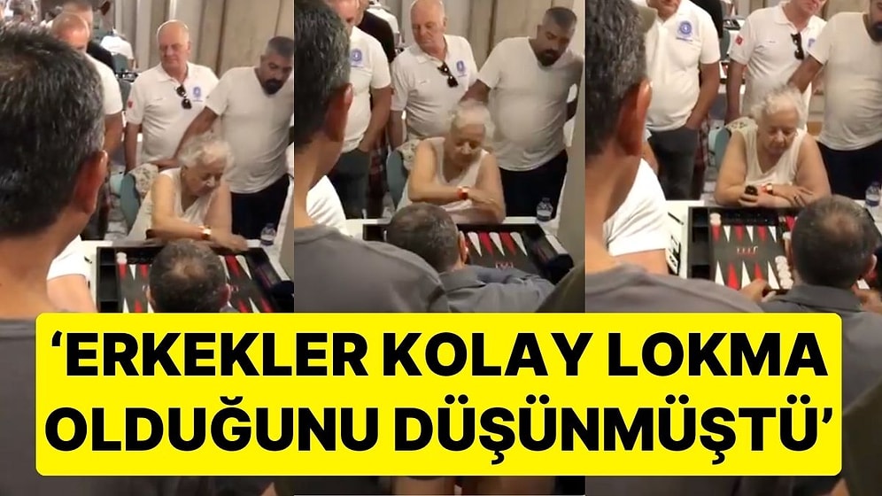 Tavla Şampiyonasına Katılan Annesinin Görüntülerini Paylaştı: 'Erkekler Kolay Lokma Olduğunu Düşünmüştü'