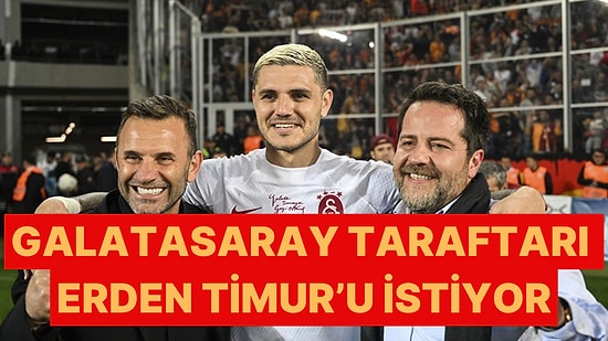 Süper Kupa'da Tarihi Fark Sonrası Galatasaray Taraftarından Erden Timur İsyanı