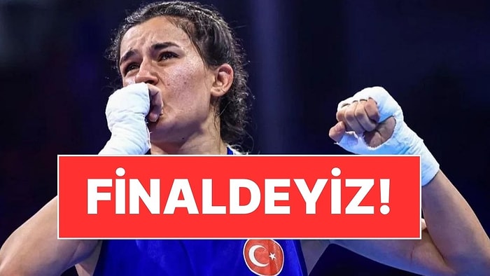 Milli Boksör Hatice Akbaş, Paris 2024'te Finale Yükseldi!