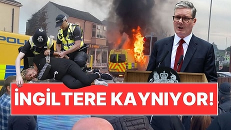 Southport Olayları Büyüyor: İngiltere'de Göçmen Karşıtları Sokakta, Camilere Saldırı!