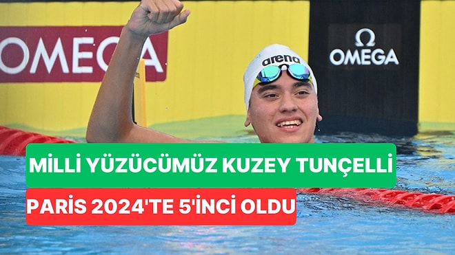 16 Yaşındaki Kuzey Tunçelli Paris 2024'te 1500 Metre Serbest Stilde 5. Oldu