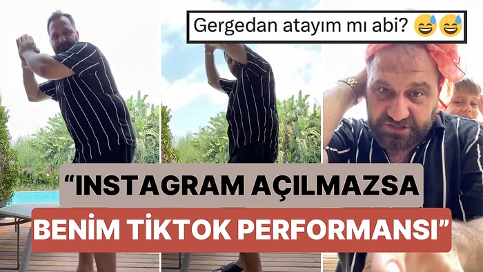 Instagram'ın Kapatılmasını Mizahıyla Eleştiren Gökhan Ünver TikTok'a Hazırlık Videosu Paylaştı