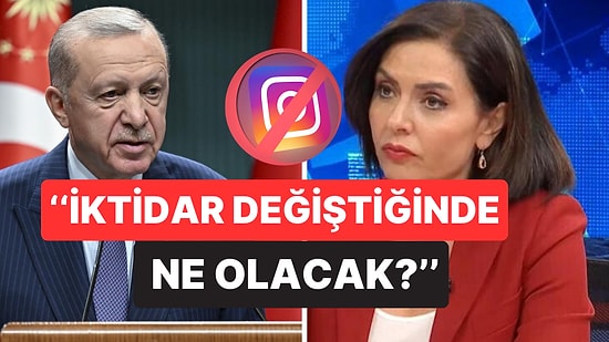 Instagram Yasağına Özlem Gürses'ten Sert Tepki: ''Konu Instagram’ın Kapalı Olması Değil...''