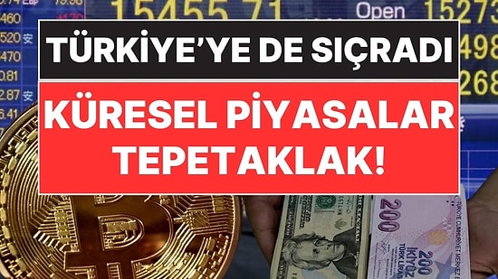 Küresel Piyasalar Tepetaklak: Asya'da Tarihi Düşüş, Bitcoin Yıkıldı, BIST Devre Kesti, Dolar/TL Gidiyor!