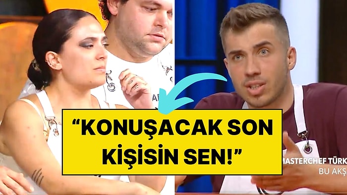 Rizeli Mehmet'ten Çok Konuşulacak Sözler: MasterChef'te Deniz'e Haddini Bildirdi!