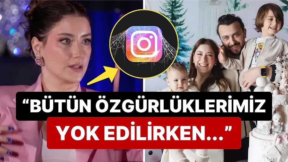 Instagram'ın Kapatılması Son Damla Oldu: Hazal Kaya Ülkenin Geldiği Hale İsyan Etti!