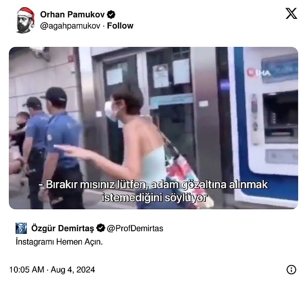 Hocamı dinleyin!