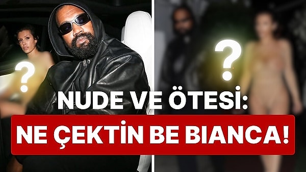 Yine Bianca ve Kanye, yine kombin fiyaskosu! Los Angeles sokaklarında salınırken görüntülenen Kanye West ve Bianca Censori, kombin seçimleriyle yine ağızları açık bıraktı.