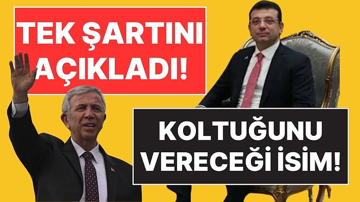 Cumhurbaşkanı Adaylığı Kulisleri: Mansur Yavaş Tek Şartını Açıkladı, İmamoğlu Koltuğu Kime Bırakacak?