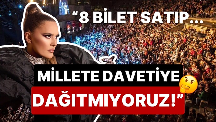 Demet Akalın, Bas Bas "Harbiye Konser Biletlerimiz Tükendi" Reklamı Yapan Meslektaşlarına Yargı Dağıttı!