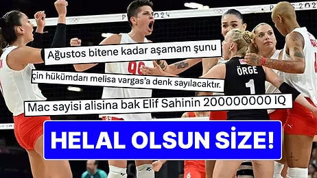 Helal Olsun Size! Filenin Sultanları'nın Olimpiyat Çeyrek Finalindeki 3-2'lik Çin Galibiyetine Gelen Tepkiler