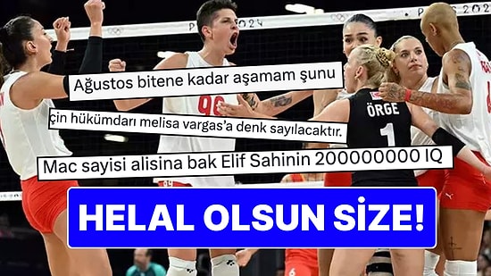 Helal Olsun Size! Filenin Sultanları'nın Olimpiyat Çeyrek Finalindeki 3-2'lik Çin Galibiyetine Gelen Tepkiler