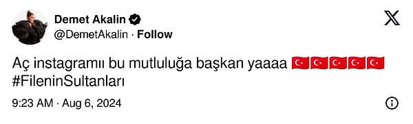 Ünlü şarkıcının paylaşımını gören ve Instagram'a hasret kalanlar da tweetin altına toplanmaya başladı.