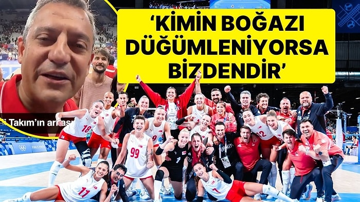 Özgür Özel'den Galibiyet Sonrası 'Filenin Sultanları' Mesajı: 'Kimin Boğazı Düğümleniyorsa Bizdendir'