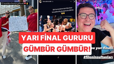 Filenin Sultanları Çin'i Devirip Tarihinde İlk Kez Olimpiyatlarda Yarı Finale Yükselince Ünlüler de Coştu!