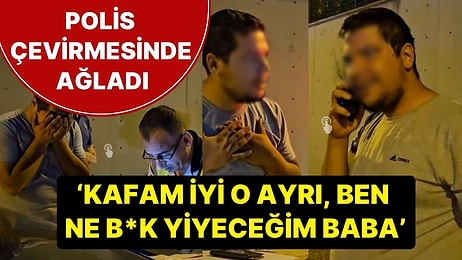 Alkollü TIR Sürücüsü Polis Çevirmesinde Ağladı: 'Kafam İyi O Ayrı, Ben ne B*k Yiycem Baba'