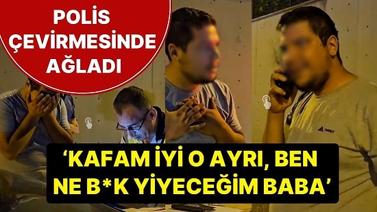 Alkollü TIR Sürücüsü Polis Çevirmesinde Ağladı: 'Kafam İyi O Ayrı, Ben ne B*k Yiycem Baba'