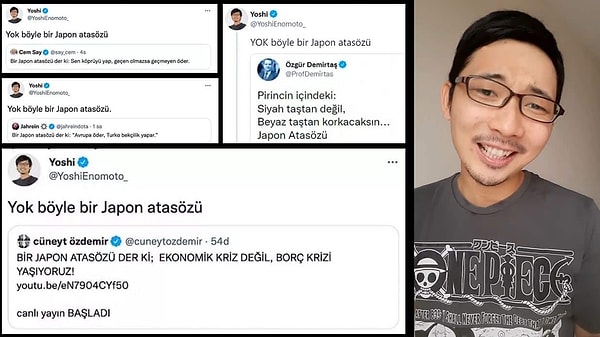 Ancak onu en çok olmayan Japon atasözlerini düzeltmesiyle tanıdık.