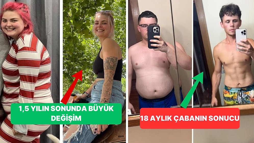 Kilo Vererek Vücutlarını ve Hayatlarını Tamamıyla Değiştiren Kişilerden 15 İnanılmaz Fotoğraf