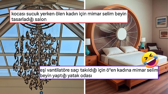 Gördükleri Evleri Mimar Selim Bey'in Yaptığı Evlere Benzeterek Herkesi Güldüren Kullanıcılar