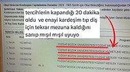 Mezuna Kalmak İsteyen Kardeşi Yerine Tercih Yapan Deccal Abi