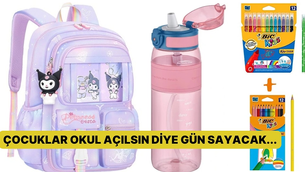 Okul Alışverişini Erkenden Yap Ucuz Getir! İşte Sepette %50'ye Varan İndirimler