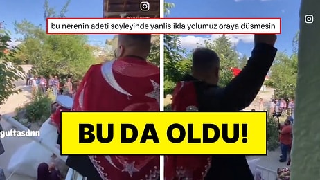 Bu da Oldu! Bir Damadın Düğünde Gelini Taşladığı Anlar Gündem Oldu