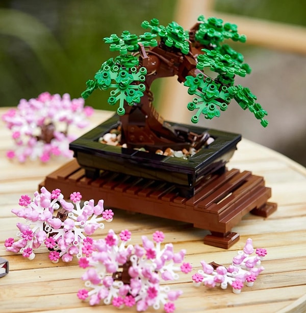 3. LEGO® ICONS Bonsai Ağacı 10281 - Yetişkinler İçin Bitki Figürü İçeren Sergilenebilir Yaratıcı Model Yapım Seti (878 Parça)