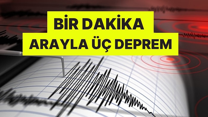 AFAD Duyurdu: Adana'da Peş Peşe Üç Deprem