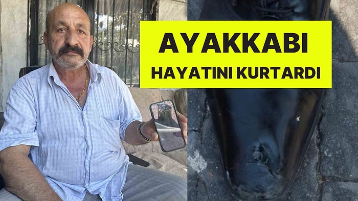 Bu da Oldu: 2 Numara Büyük Giydiği Ayakkabı Hayatını Kurtardı