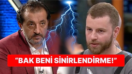 MasterChef'te Mehmet Şef'i Sonunda Cinlendirdiler! Alper'i Israrı Yüzünden Fena Azarladı!