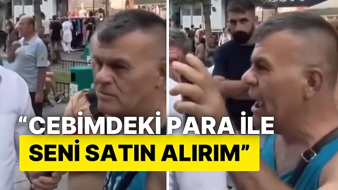 Gurbetçi Vatandaşla Ekonomi Tartışan Şahıs Haksız Çıkınca Kaçtı: "Sen Almanya'da Kalıyorsan En Adi Şerefsizim"